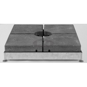 Noga M4 / M8 / M16, 430-620 kg, 101,2 x 101,2 x v22 - 26 - 31 - 35 cm