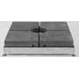 Noga M4 / M8 / M16, 430-620 kg, 101,2 x 101,2 x v22 - 26 - 31 - 35 cm
