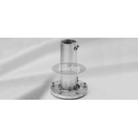 Tip-over hinge M8 with profile PzS/PzN, galvanised steel Podporni nosilec M4 s profilom PzS / PzN, galvanizirano jeklo