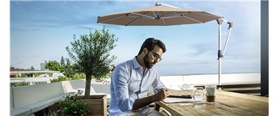 Glatz Sunwing CASA ombrellone a braccio laterale | sTorks
