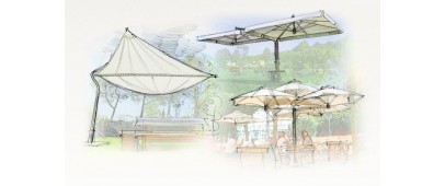 Ombrelloni professionali Glatz, Umbrosa e FIM | sTorks