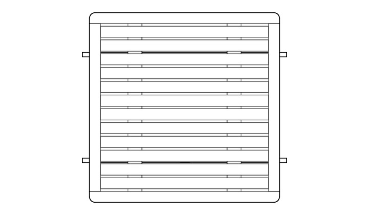 Barlow Tyrie Layout spojni stolić 80 cm