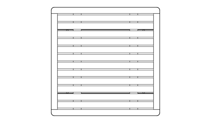 Barlow Tyrie Layout niski stolić 80 cm