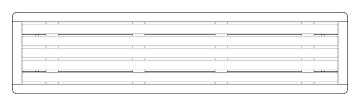 Barlow Tyrie Layout uski konzolni stol 160 cm