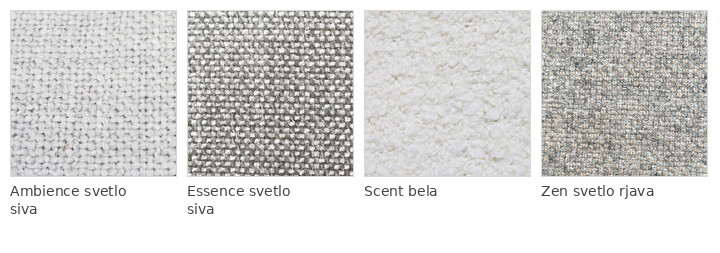 Cane-line Aura sedežni modul, Barve tkanin za notranjo uporabo