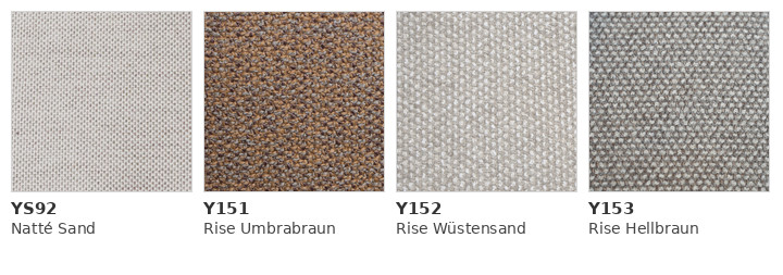 Cane-line Coast 2,5-Sitzer-Sofa, Stofffarben für den Außenbereich