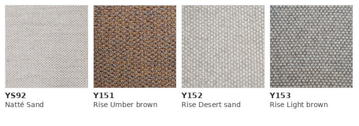 Cane-line Coast 2½-seater sofa, Outdoor fabric colours