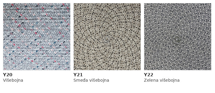 Cane-line Dot tepih, Boja okvira