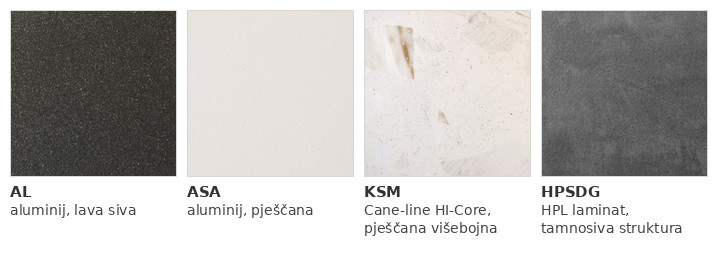 Cane-line Drop kafe stol 75 x 75 cm, Ploče stola