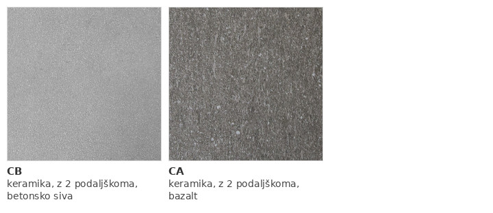 Cane-line Edge jedilna miza z 120 cm podaljškom, Keramične mizne plošče