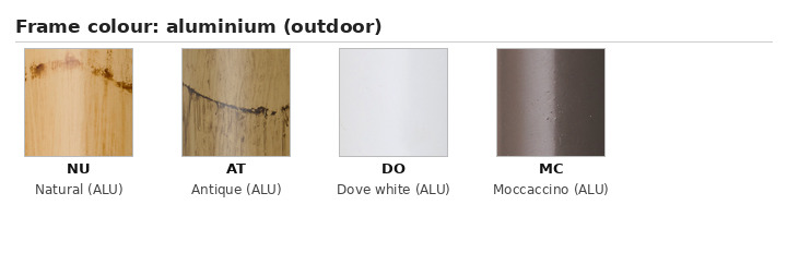 Sika-Design colori del telaio e dell'intreccio