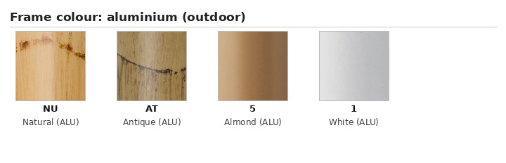 Sika-Design colori del telaio e dell'intreccio