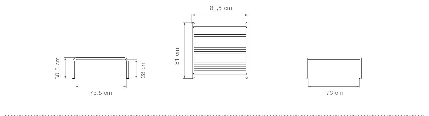 HOUE Avon base – Disegno con misure