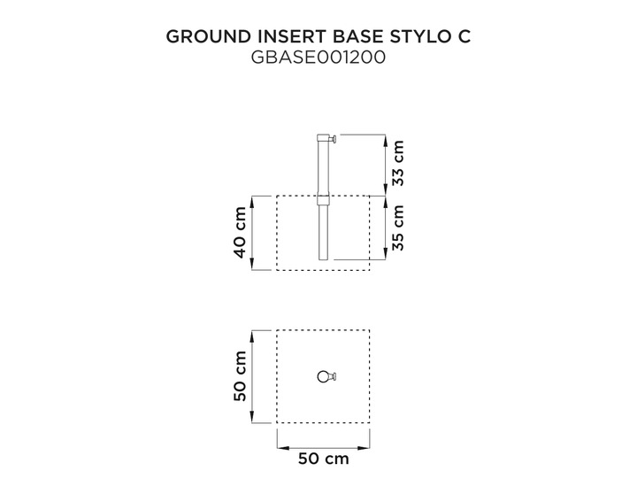 Misure: Fim base da cementare Stylo C