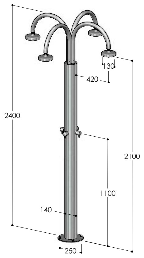 C140.4, disegno tecnico