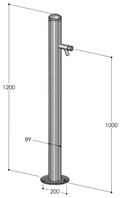 COL90.R, technische Zeichnung