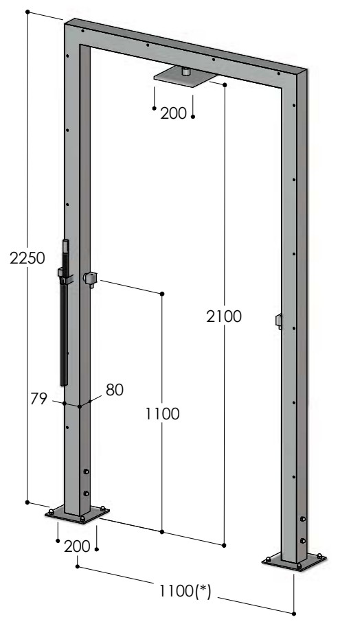 PQ80, disegno tecnico