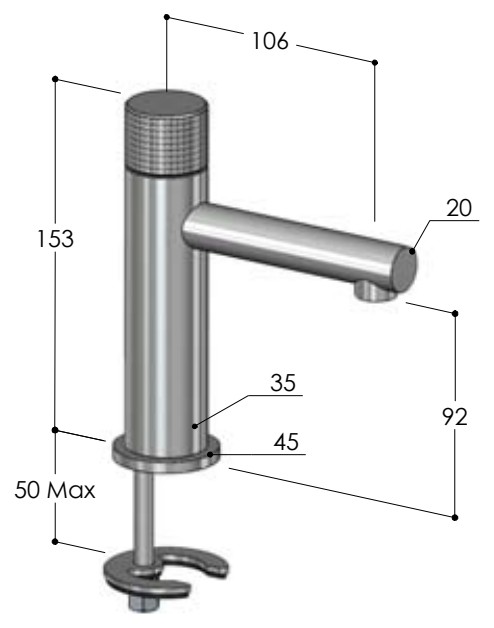 W35.M, technische Zeichnung
