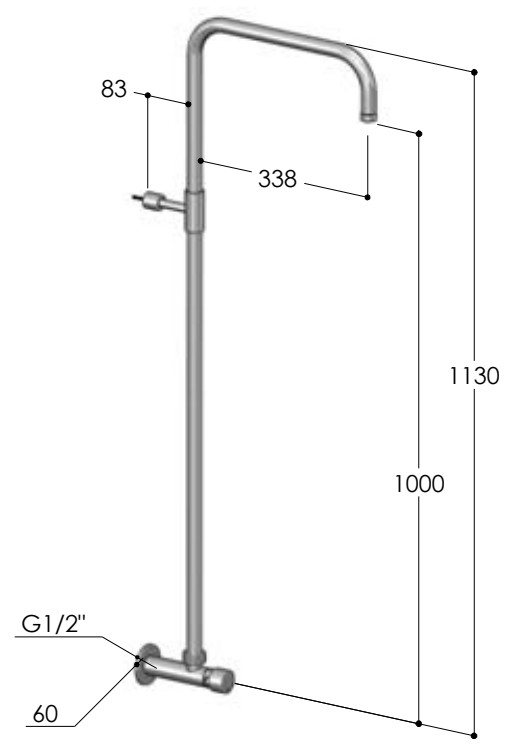 W38.AST, disegno tecnico