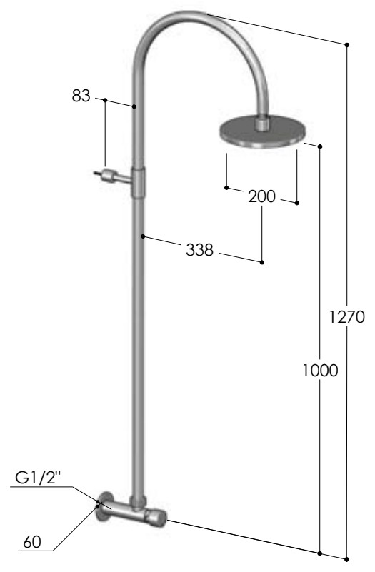 W98.AST, technical drawing