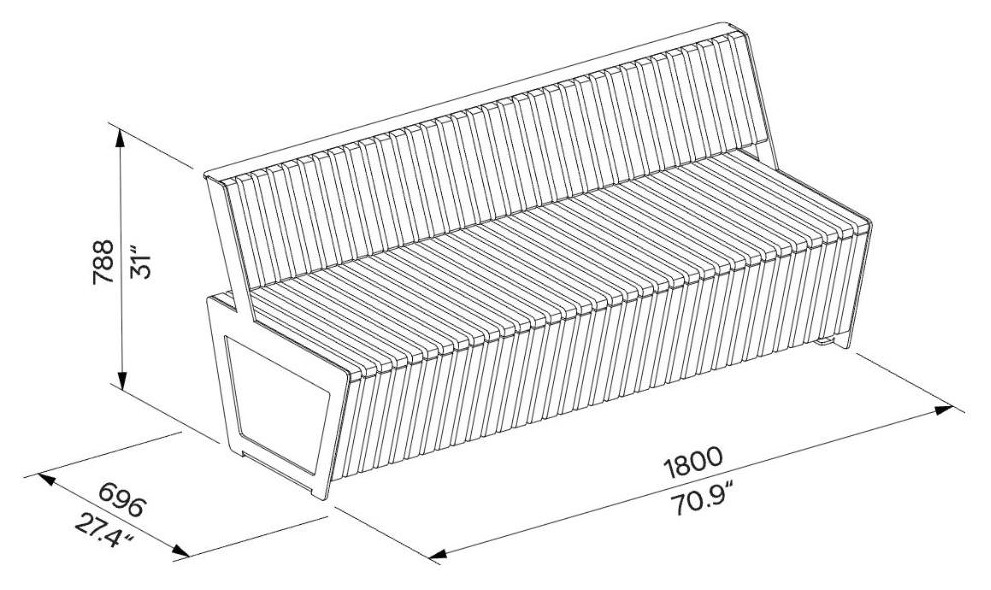 Egoe A trosedna klop, A4-2311 – Načrt z merami